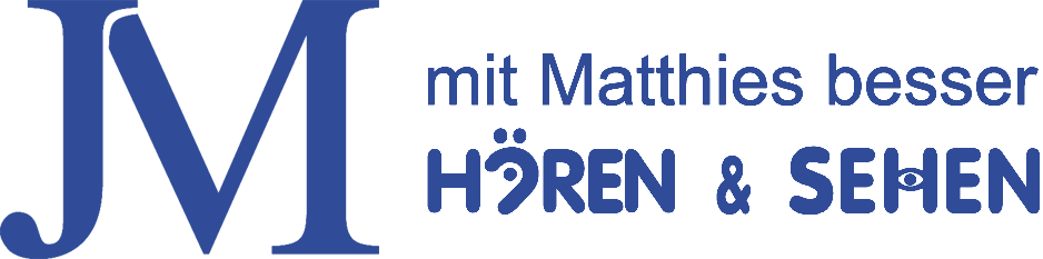 Logo JM mit Matthies besser Hören & Sehen